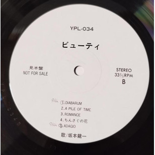 Ryuichi Sakamoto 坂本龍一 Beauty 1989 見本盤 Japan Promo Vinyl LP  **READY TO SHIP from Hong Kong***